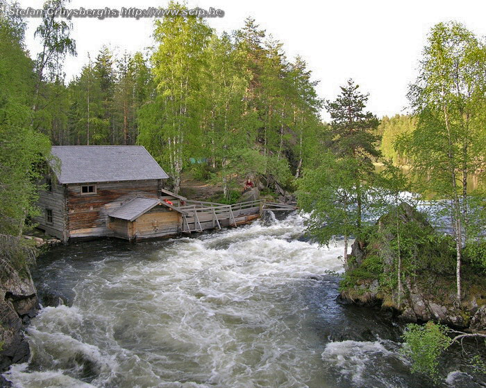 Bears trail - Myllykoski The 3th evening we spent the night in the old water mill of Myllykoski, not far from the small village of Juuma.<br />
 Stefan Cruysberghs